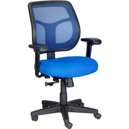 RAYNOR MARKETING Eurotech Apollo Task Chair - Blue Fabric / Mesh MT9400-BLUE
